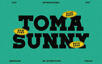 Toma Sunny Font