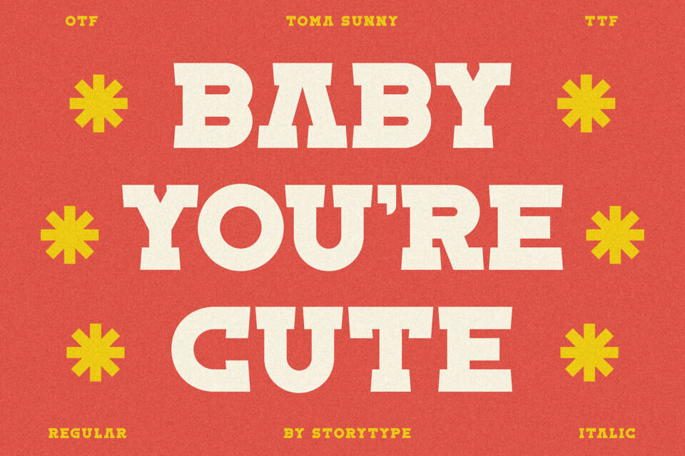 Toma Sunny Font