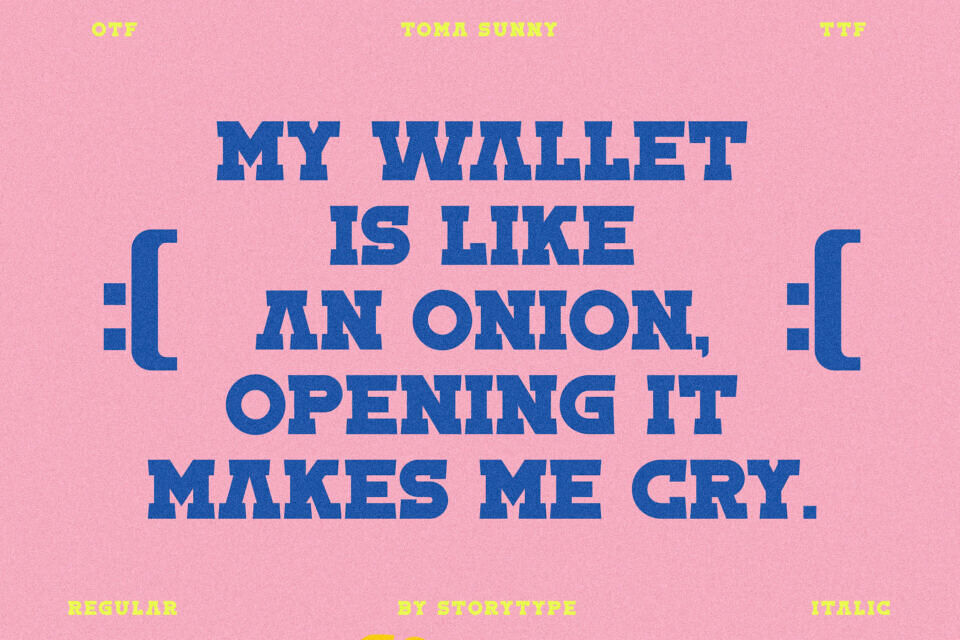 Toma Sunny Font