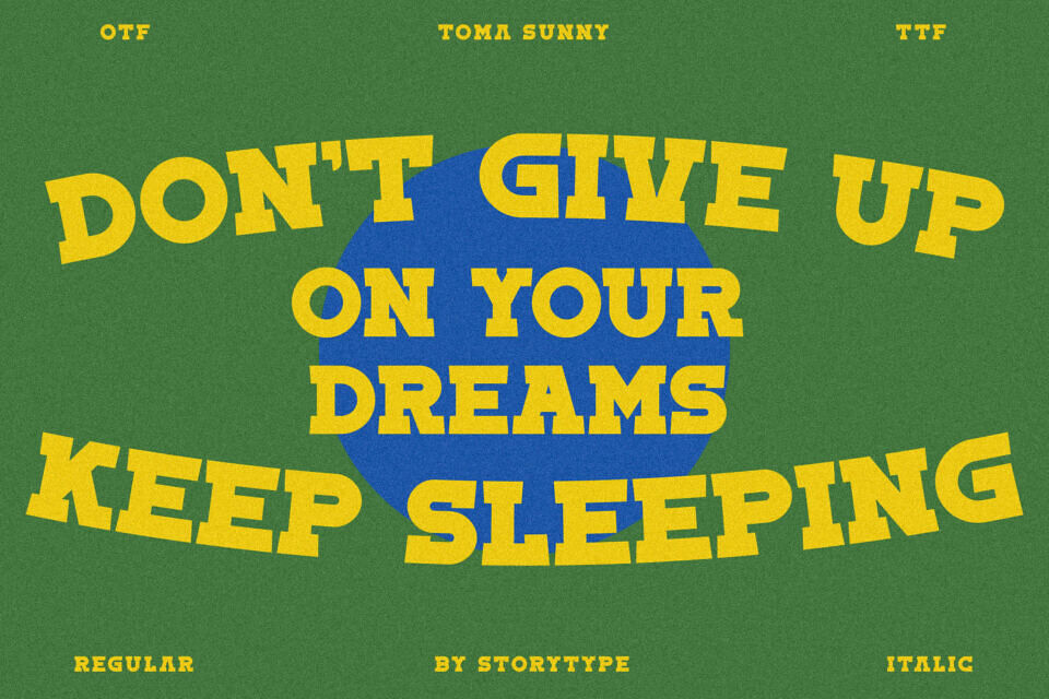 Toma Sunny Font