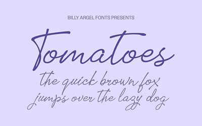 Tomatoes Font
