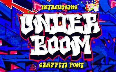 Unde Boom Graffiti Font