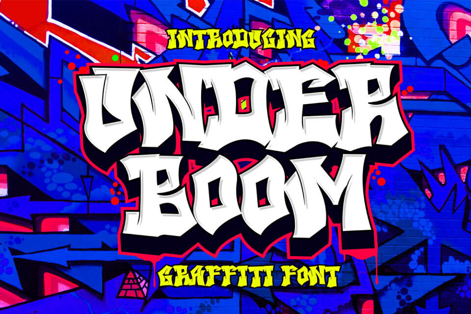 Unde Boom Graffiti Font