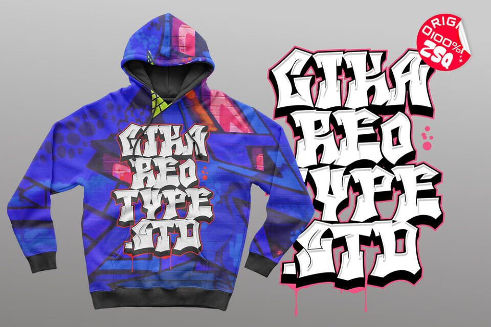 Unde Boom Graffiti Font