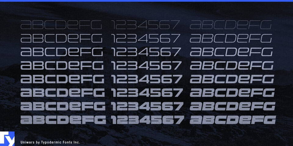Uniwars Font