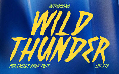 Wild Thunder Font