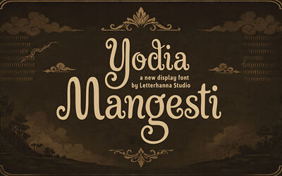 Yodia Mangesti Font