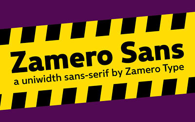 Zamero Sans Font Family