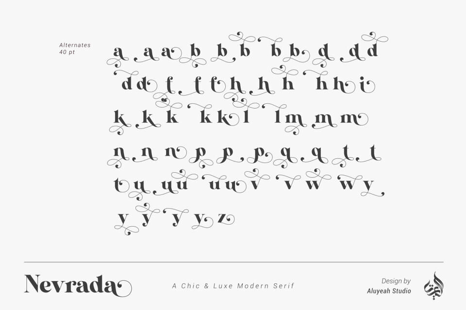 AL Nevrada Font