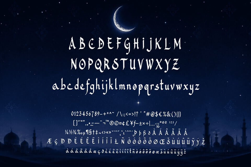 Abu Dhabi Solstice Font