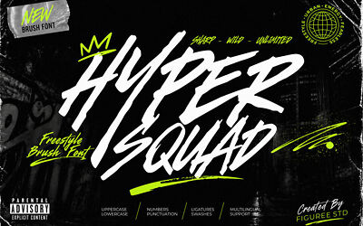 Hyper Squad Font