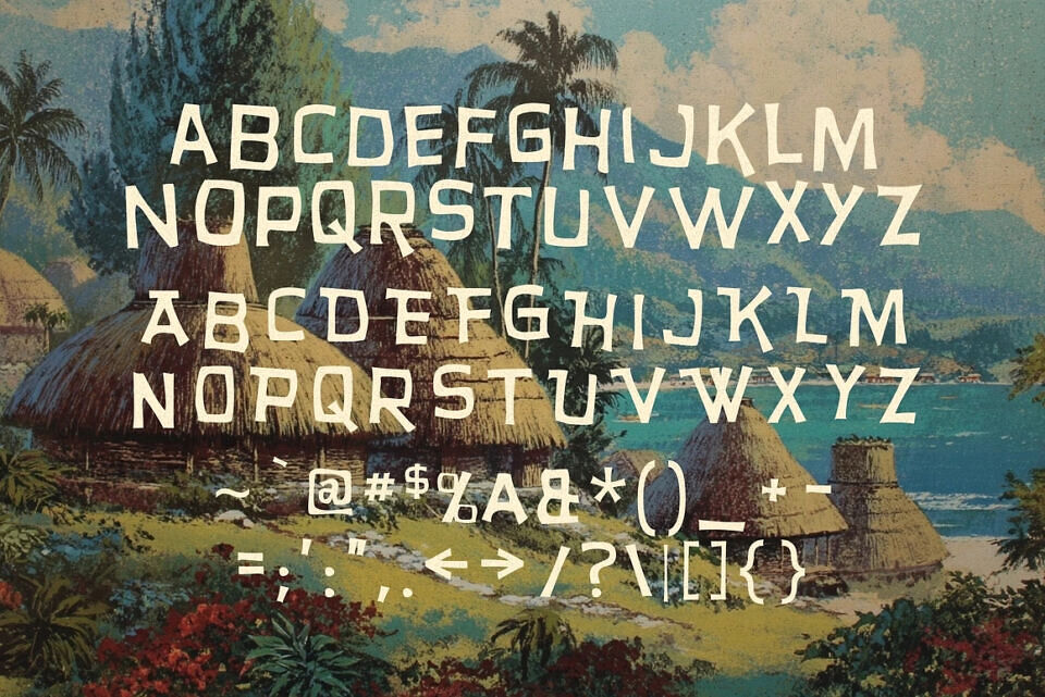 Aloha Pop Font