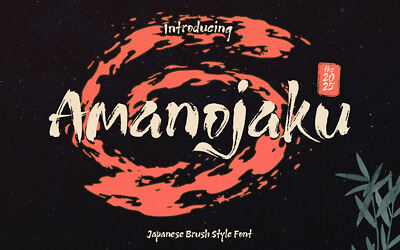 Amanojaku Font
