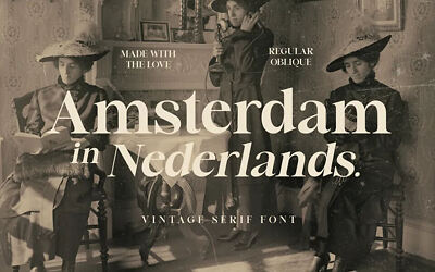 Amsterdam Serif Font