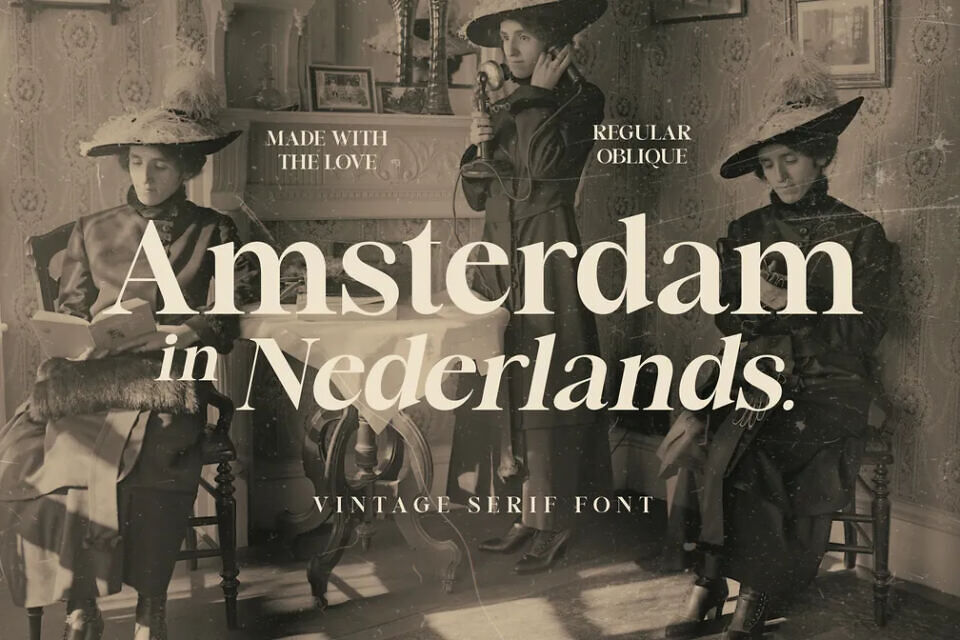 Amsterdam Serif Font