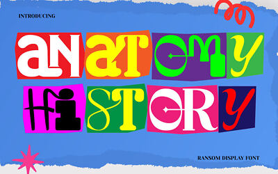 Anatomy History Font