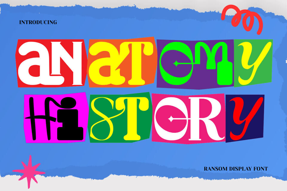 Anatomy History Font