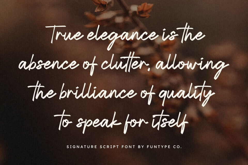 Anestha Script Font