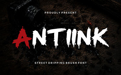 Antiink Font