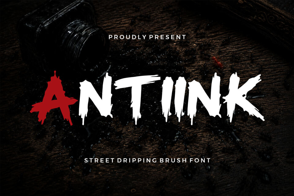Antiink Font
