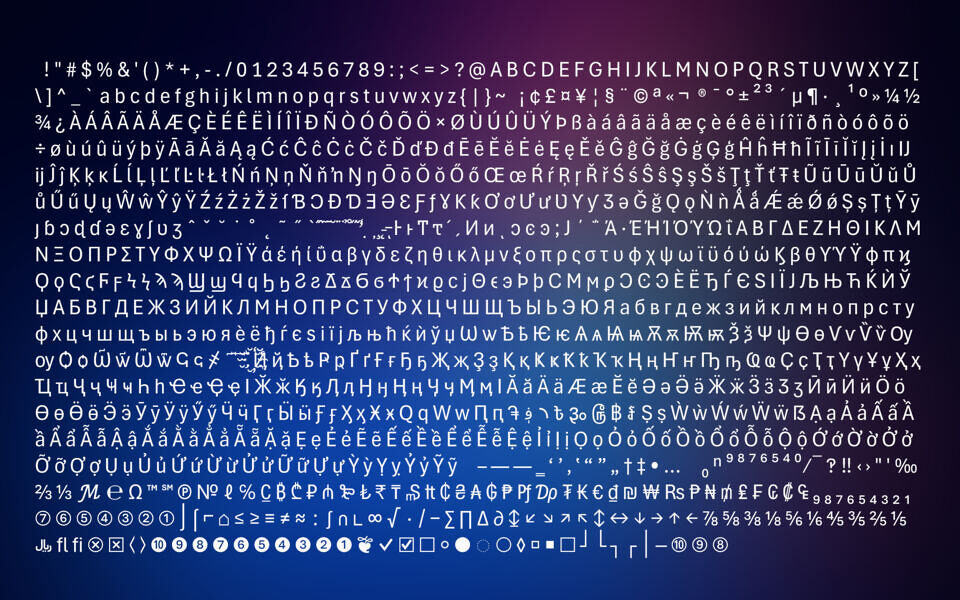 Aptos Font Family