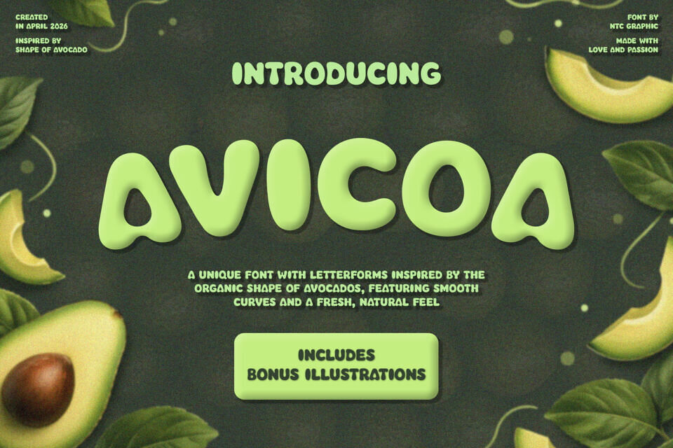 Avicoa Font