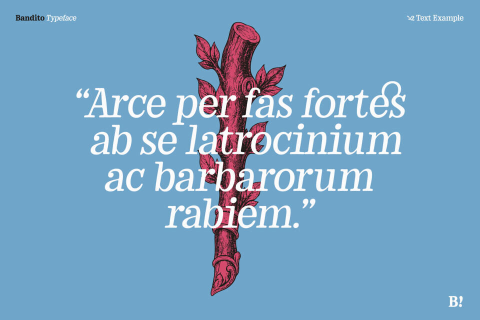 Bandito Font Family