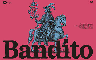 Bandito Font Family