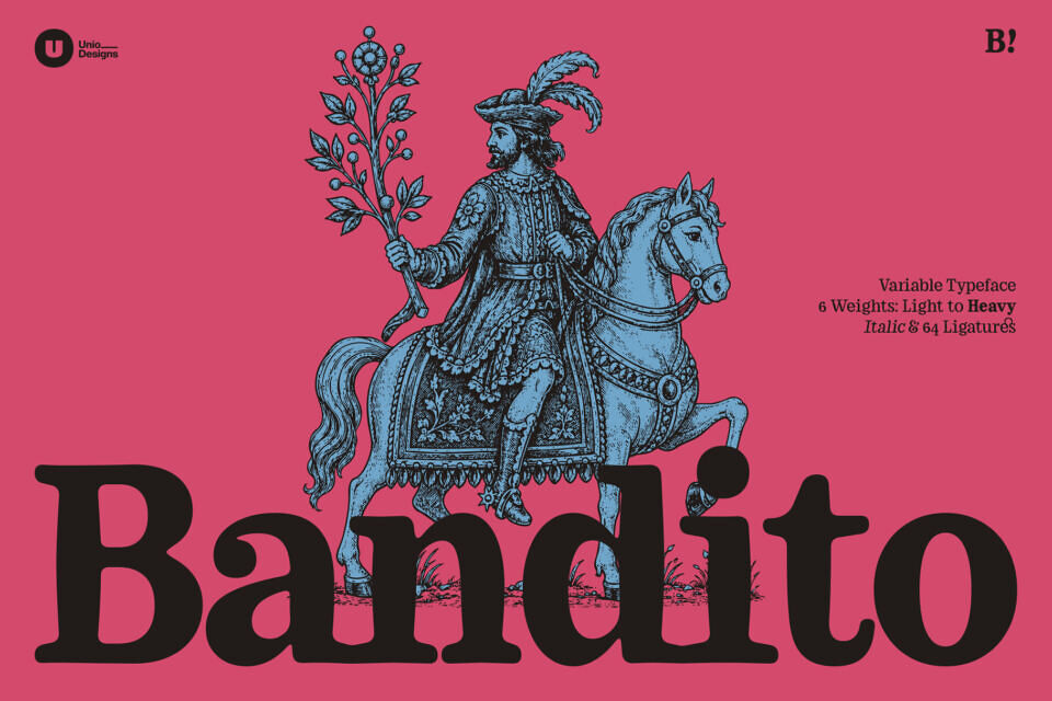 Bandito Font Family