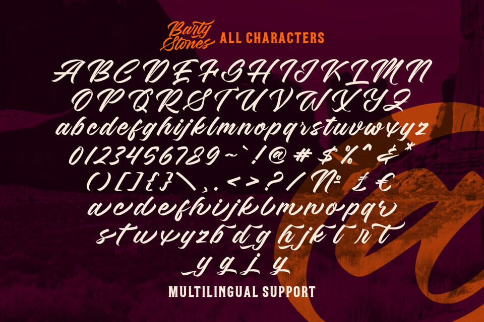 Barty Stones Font