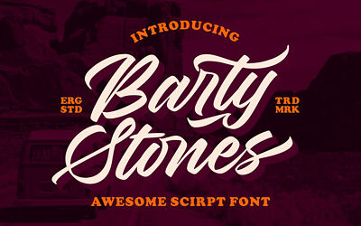 Barty Stones Font