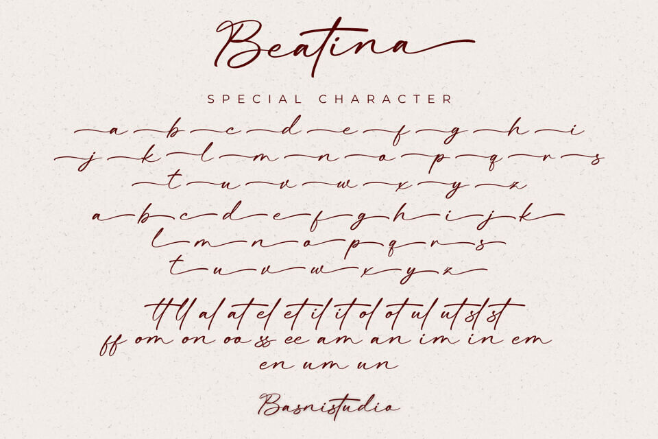 Beatina Font