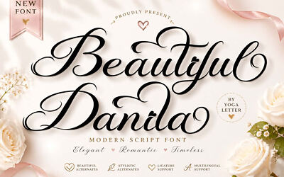 Beautiful Danila Font