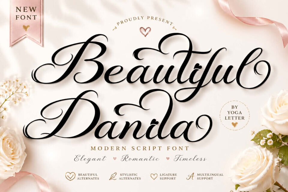 Beautiful Danila Font