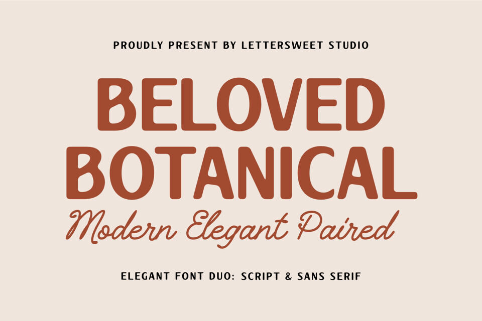 Beloved Botanical Sans Font