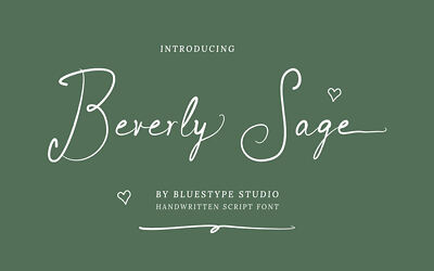 Beverly Sage Font
