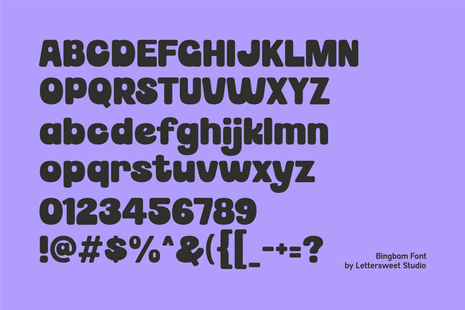 Bingbam Font