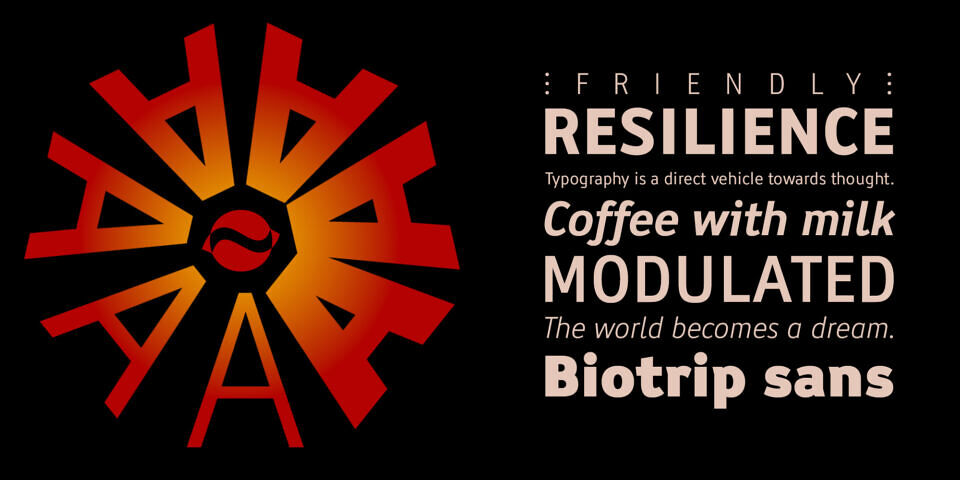 Biotrip Sans Font