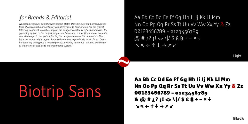Biotrip Sans Font
