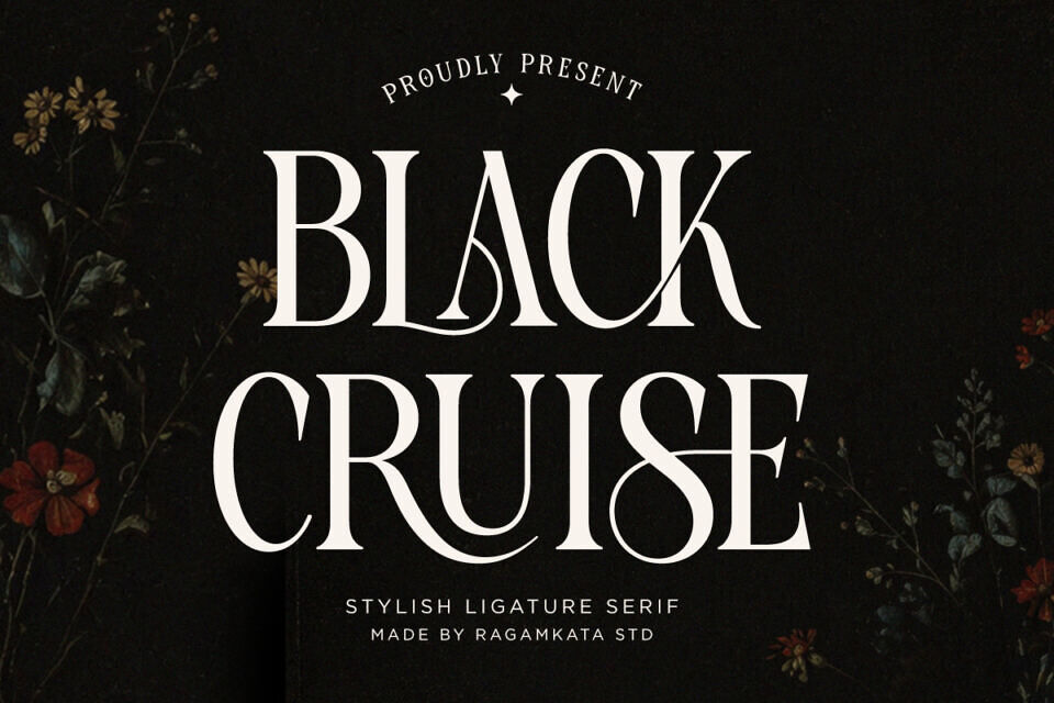 Black Cruise Font