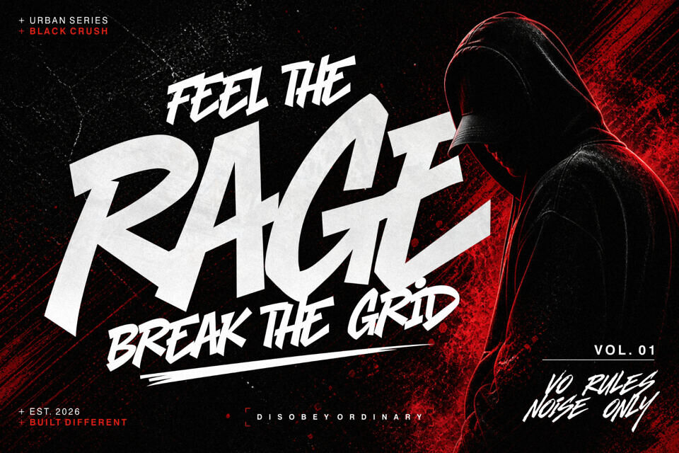 Black Crush Font
