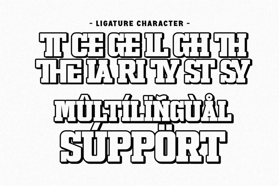 Black Spirit Font