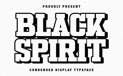 Black Spirit Font