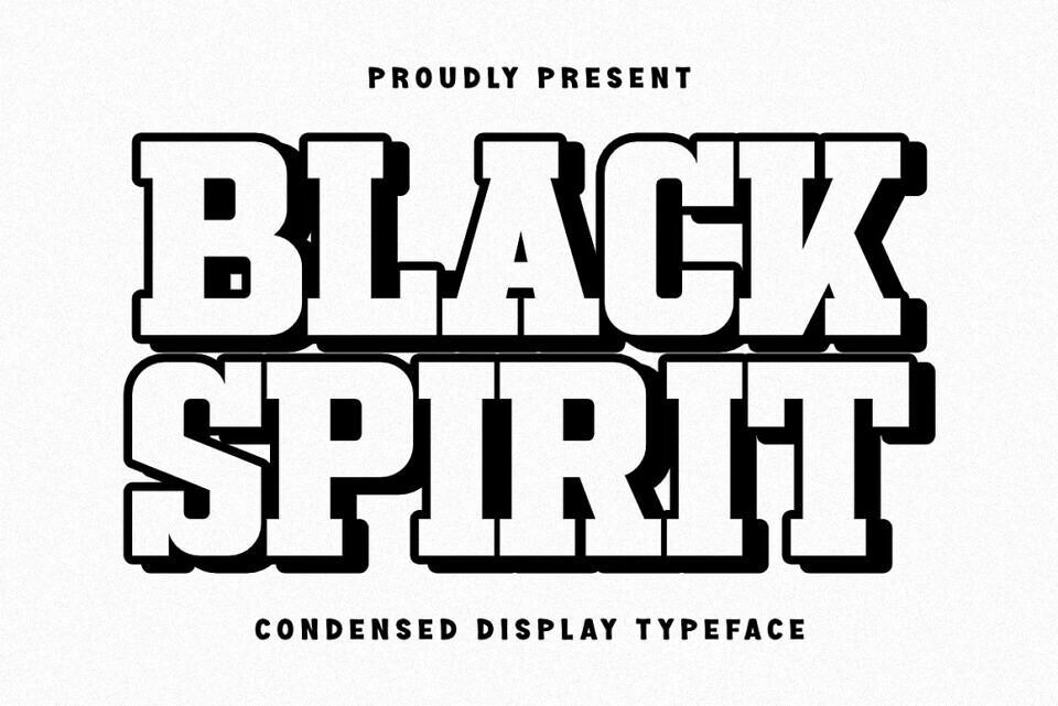 Black Spirit Font