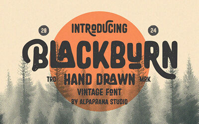 Blackburn Font