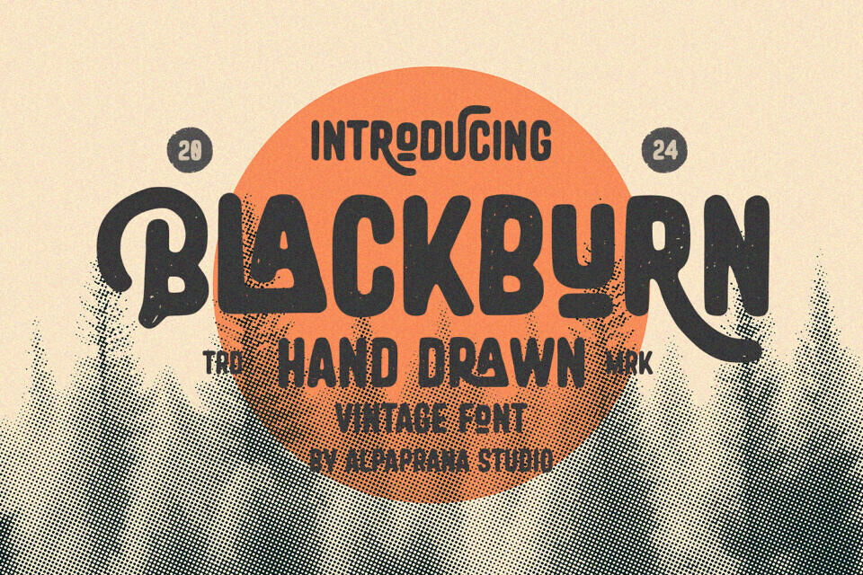 Blackburn Font