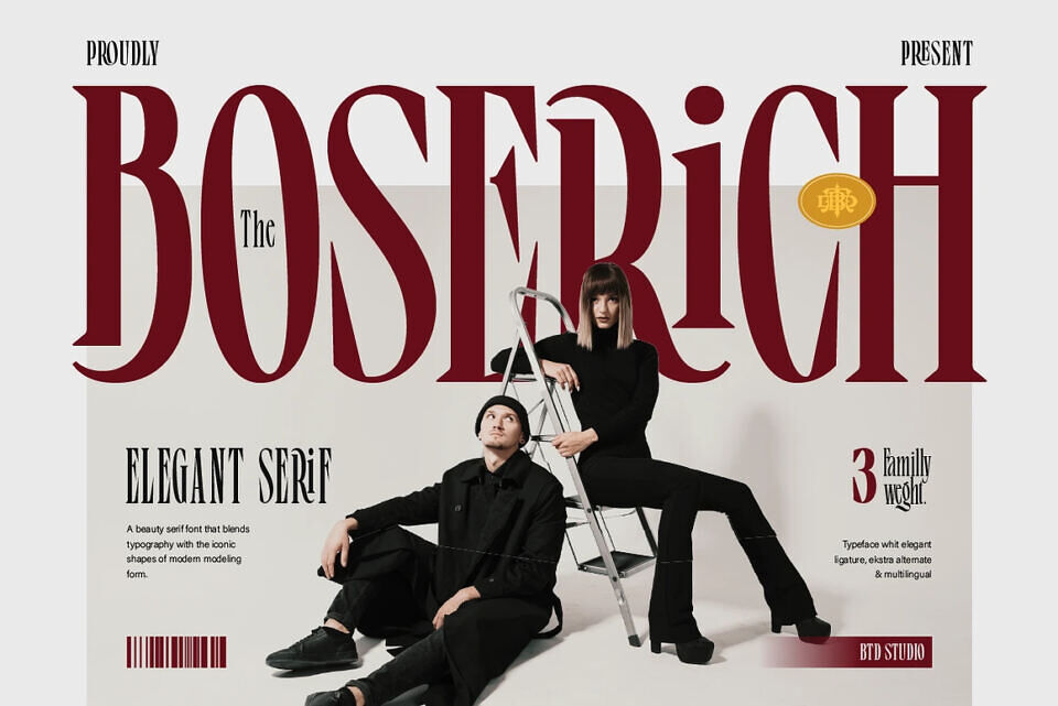 Boserich Font