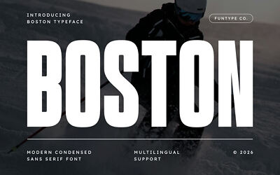 Bostone Font