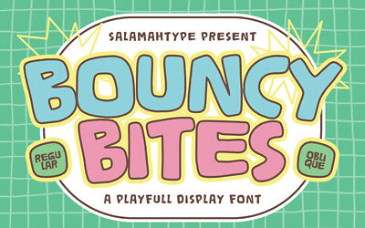 Bouncy Bites Font