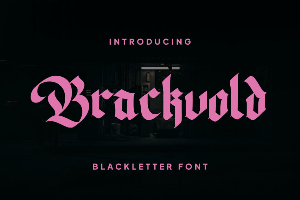 Brackvold Font